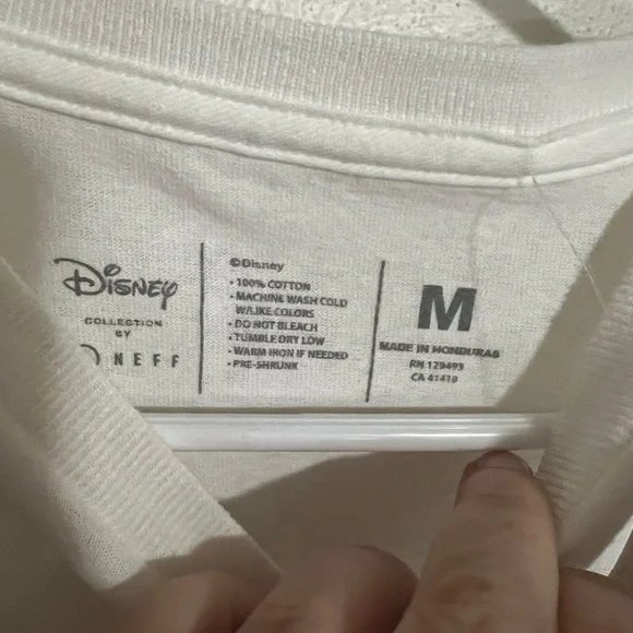 DISNEY X NEFF Classic Mickey Mouse Long Sleeve T Shirt Men's Size M *NWT* - Picture 2 of 5